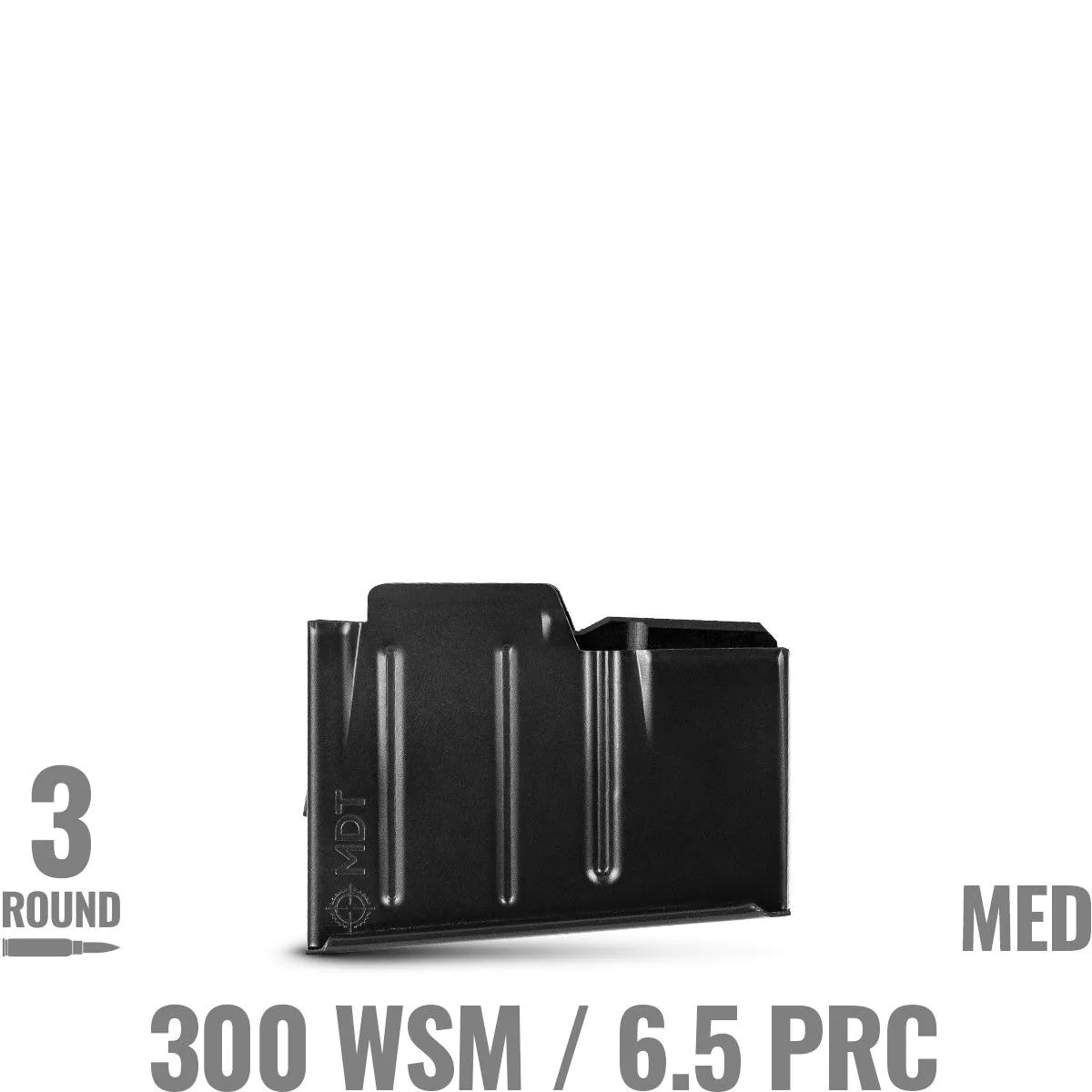 MDT 300 WSM / 6.5 PRC Metal Magazine - MED - 3 RND