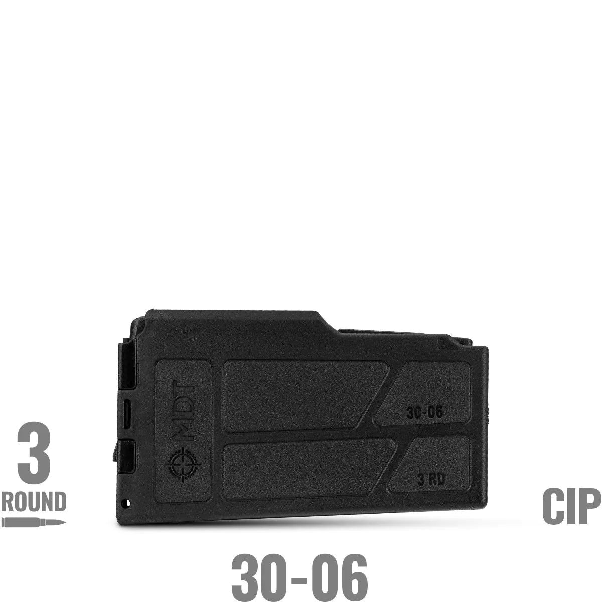 MDT 30-06 CIP LA Polymer Magazine - 3 RND