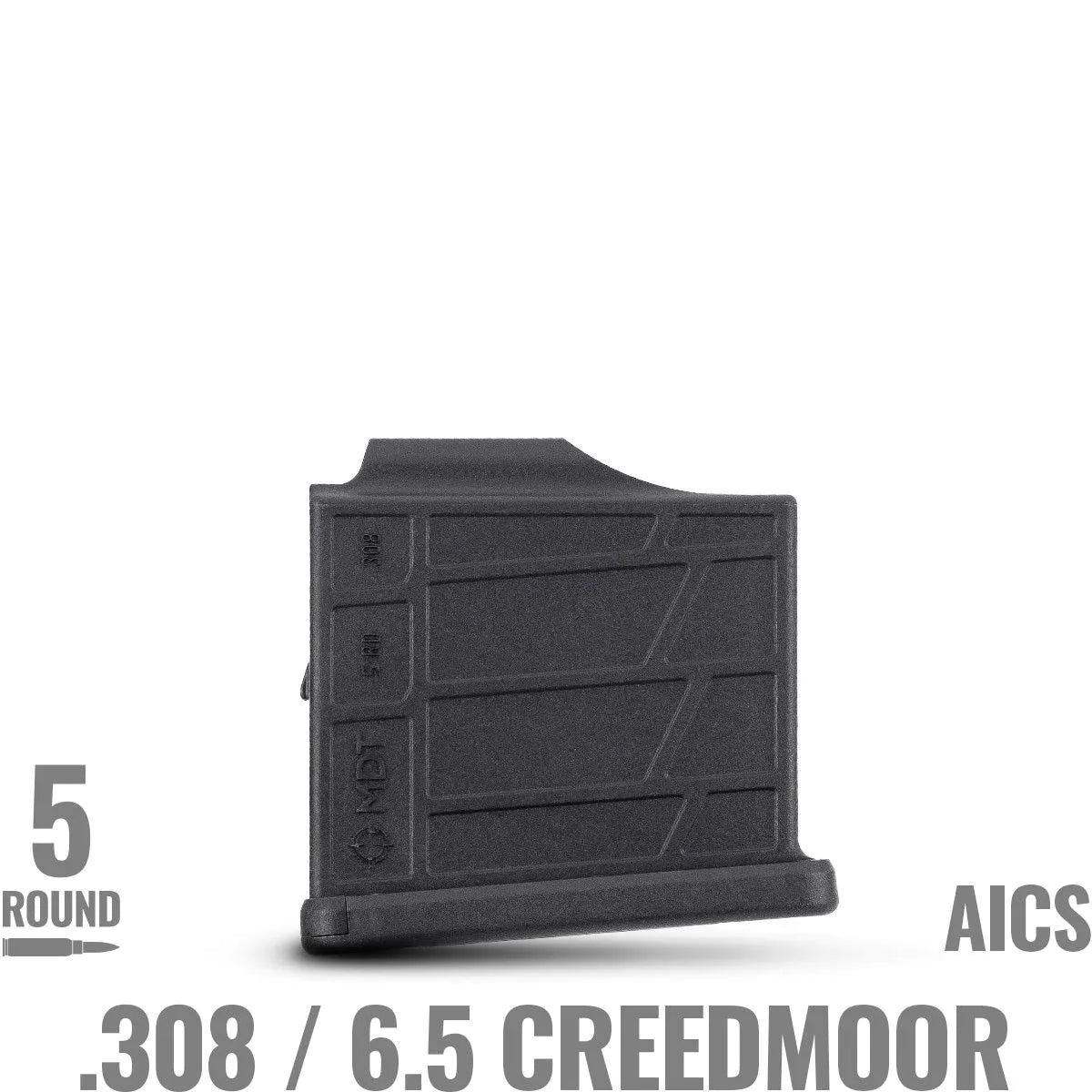 MDT .308/6.5 Creedmoor Polymer AICS Magazine - 5 RND