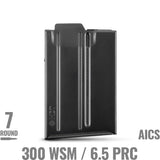MDT 300WSM / 6.5 PRC Metal AICS Magazine - 7 RND