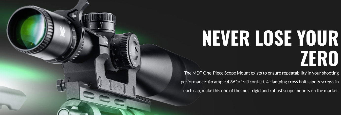 MDT ONE-PIECE SCOPE MOUNT