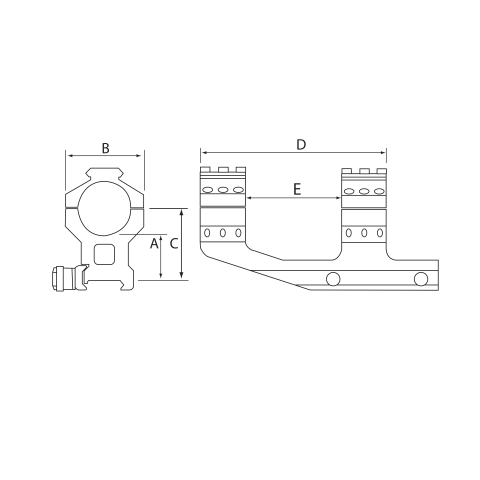Burris AR-P.E.P.R.™ Scope Mount